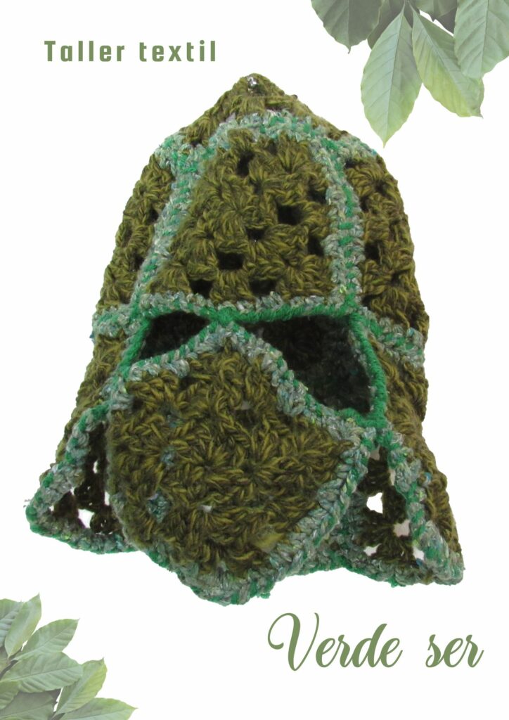 Taller textil Verde Ser
Una posibilidad de crear y expresar por medio del oficio textil el estímulo constante de la naturaleza y tener como resultado una creación propia para vestir.